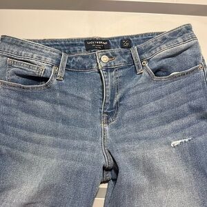 Lucky Brand Womens Jeans ankle Size 14 / 32 Blue Medium Wash Ankle